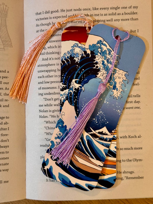 Marque-page "La vague"