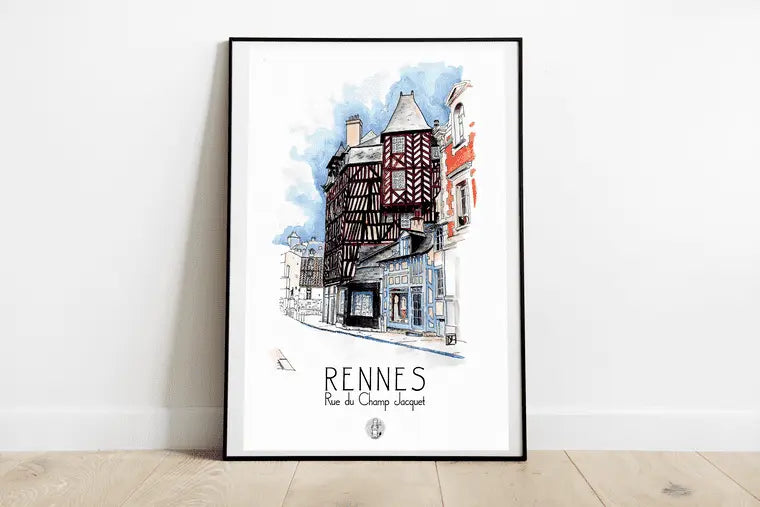 Affiche "rue Champ-Jacquet"