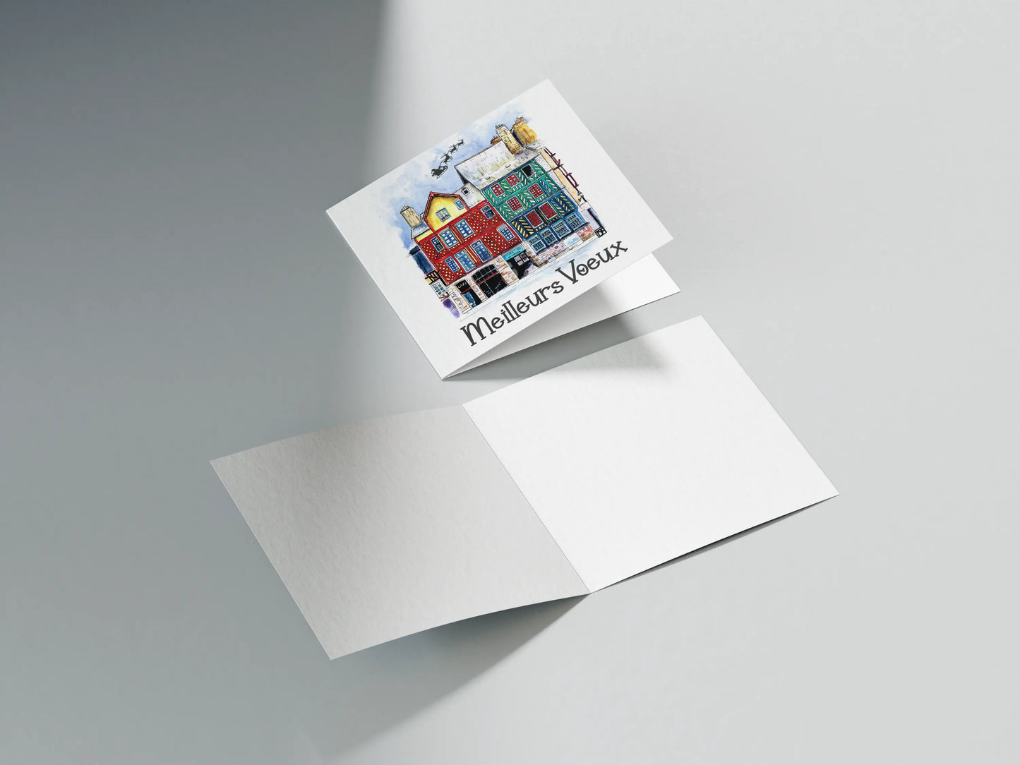 Carte de voeux "Meilleurs voeux - Saint-Anne"