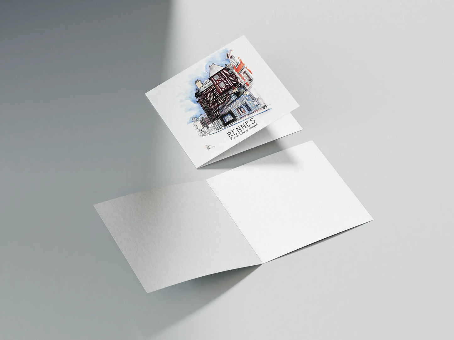Carte postale "Rue du Champ-Jacquet"