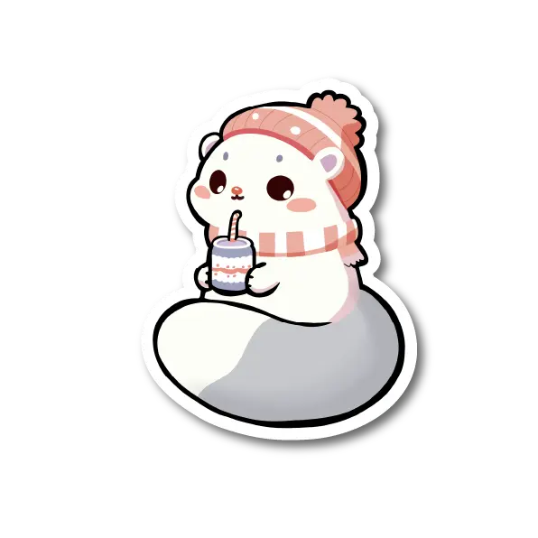 Sticker "Hermine hivernale"