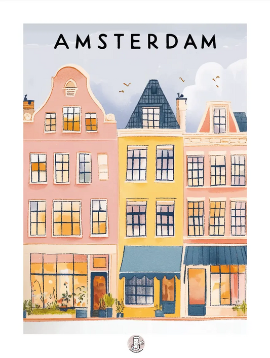 Affiche "Amsterdam"