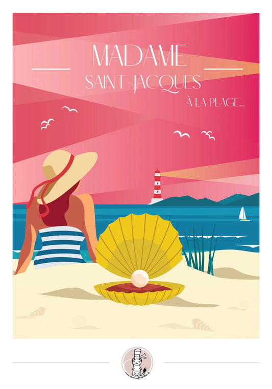 Affiche " Madame Saint-Jacques"