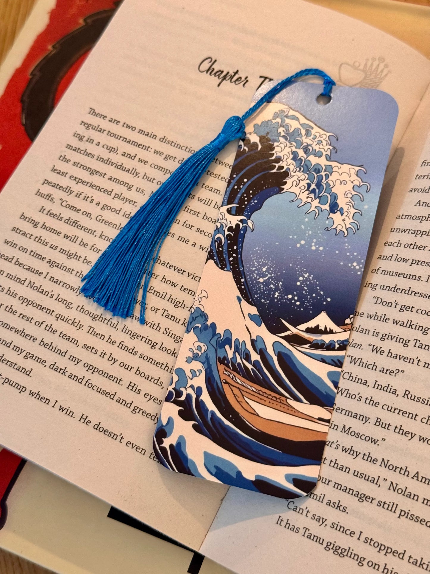Marque-page "La vague"
