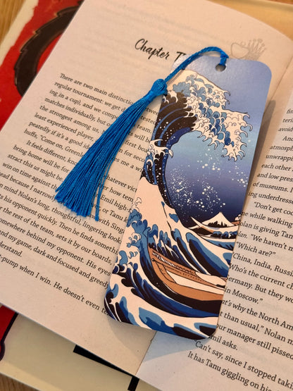 Marque-page "La vague"
