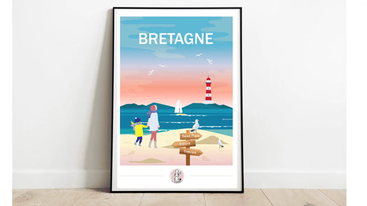 Affiche "Bretagne"