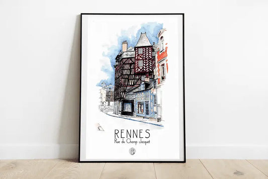 Affiche "rue Champ-Jacquet"
