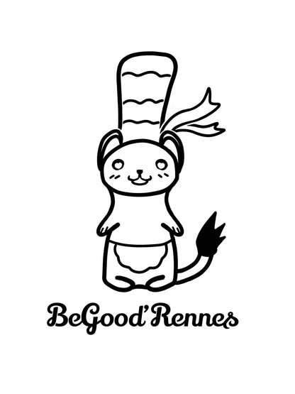 Sticker "Be good Rennes"