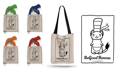 Tote bag "Be good Rennes"