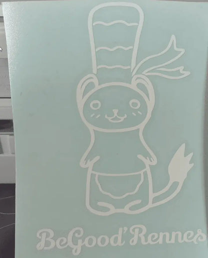 Sticker "Be good Rennes"