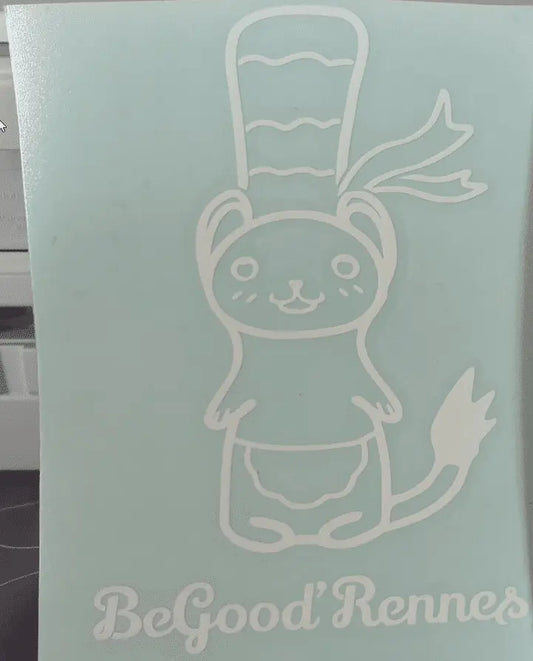 Sticker "Be good Rennes"
